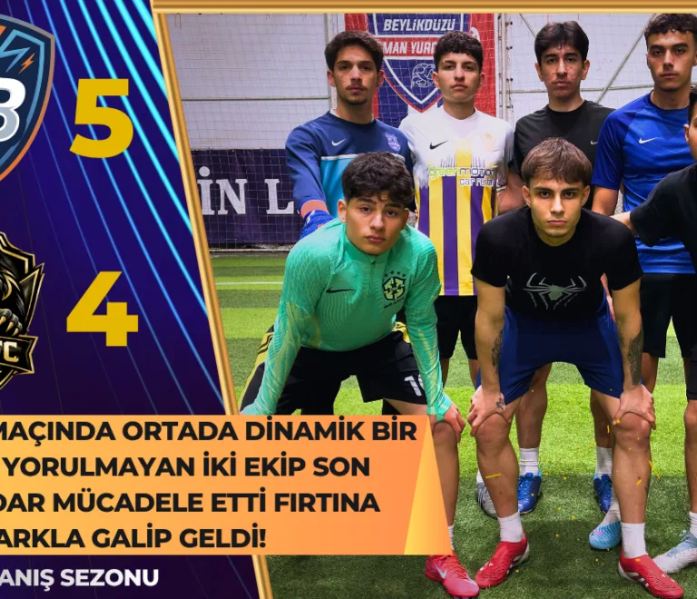 FIRTINA BİRLİK FK 5 – 4 KIRAÇ FC