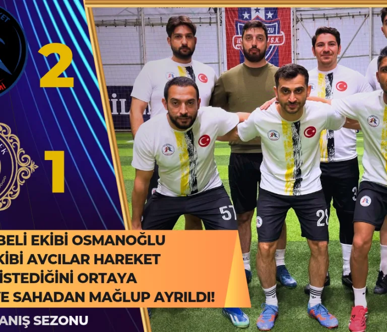 AVCILAR HAREKET 2 – 1 OSMANOĞLU FK